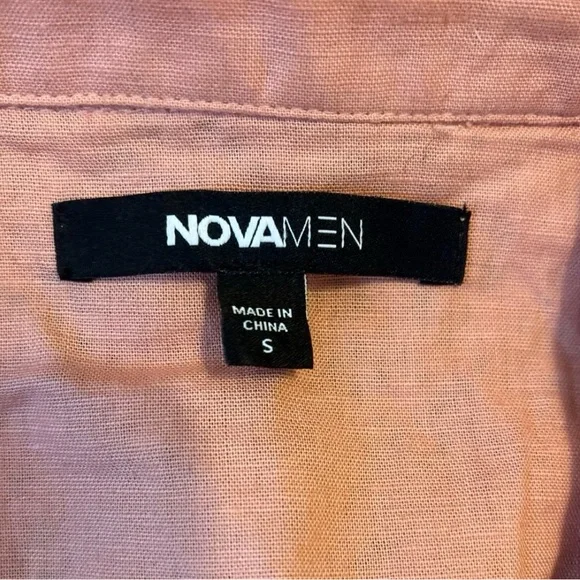 Men’s Fashion Nova 2 Piece Short Outfit (Pink Color) Size Small - Picture 4 of 5